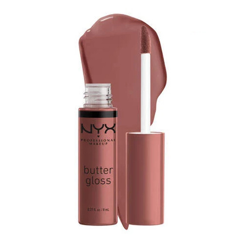Photos - Lipstick & Lip Gloss NYX Professional Makeup Butter Gloss Spiked Toffee 