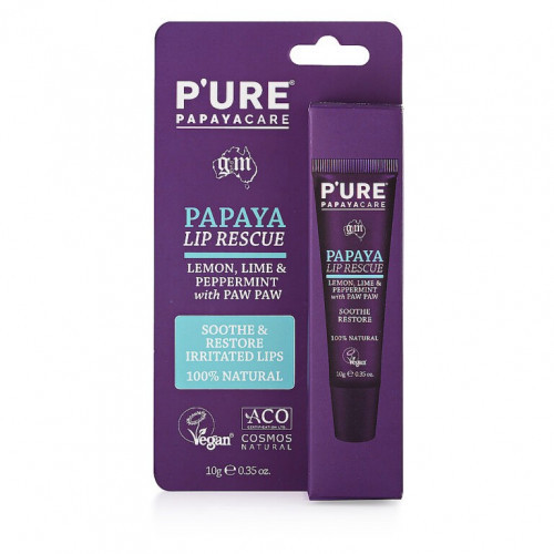 P'URE Papayacare Papaya Lip Rescue 10g