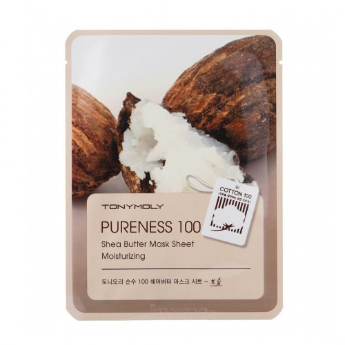 TONYMOLY Pureness 100 Shea Butter Sheet Mask 21ml