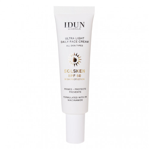IDUN Ultra Light Daily Face Cream SPF50 30ml