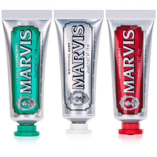 MARVIS Travel Flavour Toothpaste Trio 3x25ml