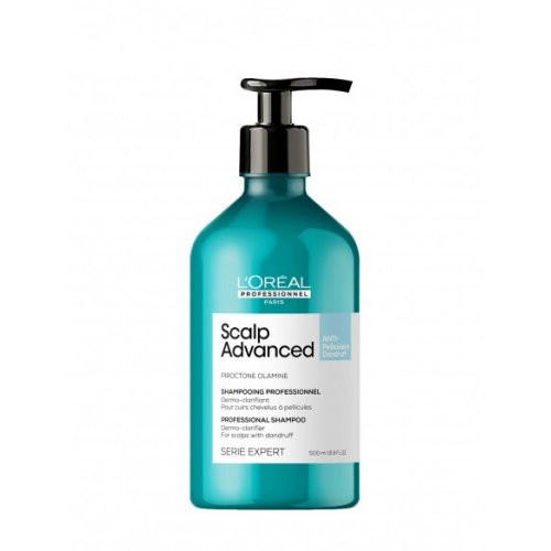 Photos - Hair Product LOreal L'Oréal Professionnel Scalp Advanced Anti-Dandruff Dermo-Clarifier Shampoo 