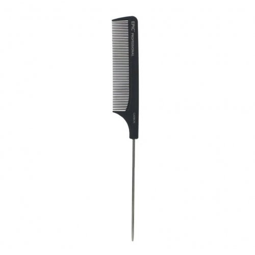 Photos - Comb Wet Brush WetBrush Epic Carbon  Metal Tail Comb 