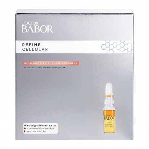 Photos - Cream / Lotion Babor Boost Cellular Glow Booster Bi-Phase Ampoules 7x1ml 