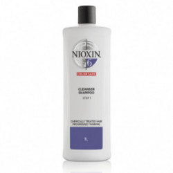 Nioxin SYS6 Cleanser Shampoo for Chemically Treated Hair with Progressed Thinning 300ml