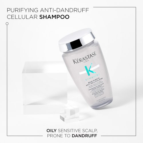 Kérastase Symbiose Bain Pureté Anti-Pelliculaire Purifying anti-dandruff shampoo for oily sensitive scalp prone to dandruff 250ml