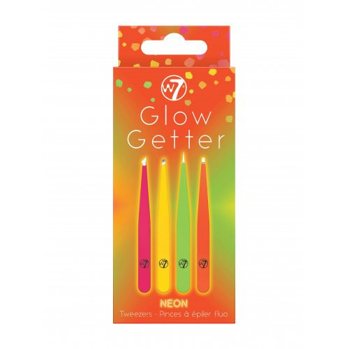 W7 Cosmetics Glow Getter Neon Tweezer Kit Kit