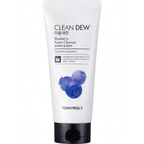 TONYMOLY Clean Dew Blueberry Foam Cleanser 180ml