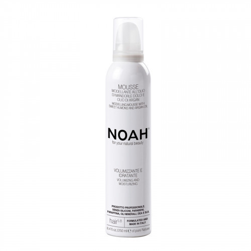 Noah 5.8 Modelling Mousse Volumizing And Moisturizing Sweet Almond And Argan Oil 250ml