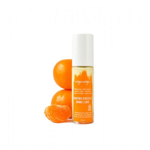 Uoga Uoga Orange Cloud Natural Moisturising Cream For Normal And Sensitive Skin