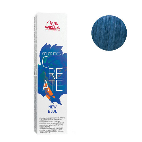 Photos - Hair Dye Wella Professionals Color Fresh Create Semi-Permanent Hair Colour New Blue 