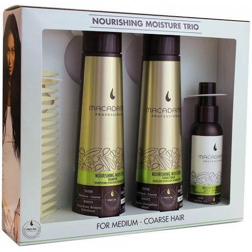 Macadamia Moistrure Trio Hair Care Kit