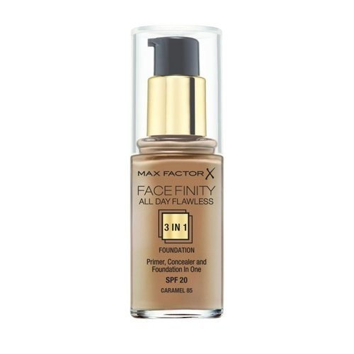 Photos - Foundation & Concealer Max Factor MaxFactor Facefinity All Day Flawless 3 IN 1 Foundation Caramel 85 
