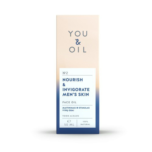 You&Oil Nourish & Invigorate Men's Skin Face Oil 50ml