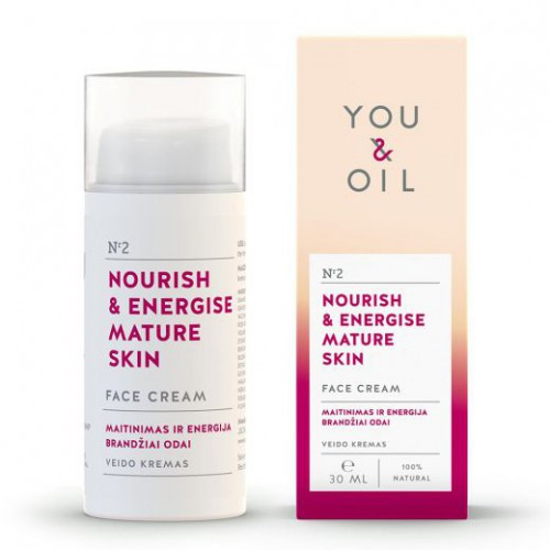 You&Oil Nourish & Energise Mature Skin Face Cream 30ml