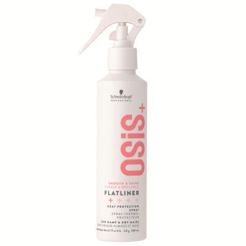 Photos - Hair Styling Product Schwarzkopf Professional Osis+ Flatliner Heat Protection Spray 200ml 
