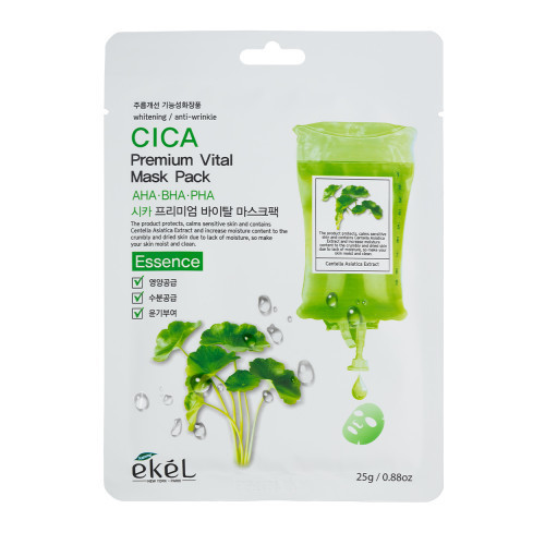 Ekel CICA AHA BHA PHA Premium Vital Mask 1 unit