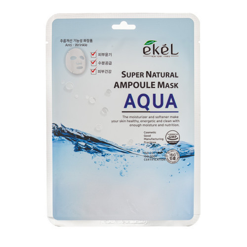 Ekel Super Natural Ampoule Mask Aqua 25g