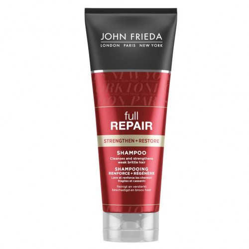 Photos - Hair Product John Frieda Full Repair Strengthen + Restore Shampoo 250ml 