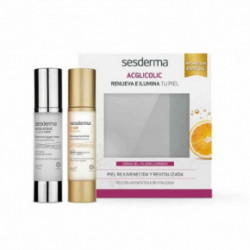 Sesderma Promo Acglicolic Gel Cream Forte + CVit Radiance Fluid