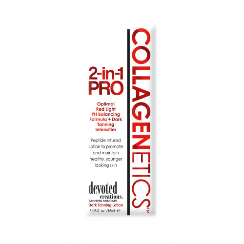 Devoted Creations Collagenetics 2in1 PRO Dark Tanning Lotion 200ml