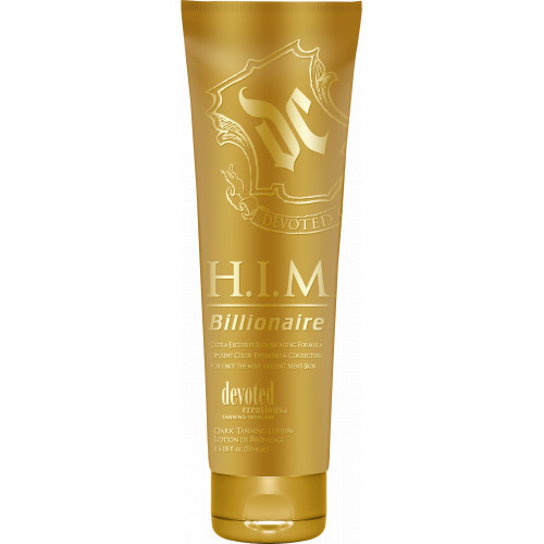 Devoted Creations H.I.M Billionaire Indoor Tanning Lotion for Men 250ml