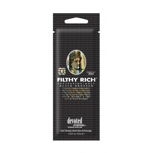 Devoted Creations Filthy Rich Dark Tanning Lotion, 15ml
