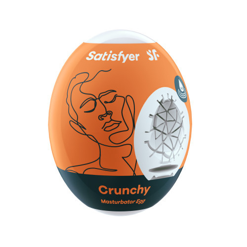 Satisfyer Masturbator Egg Crunchy 1 unit