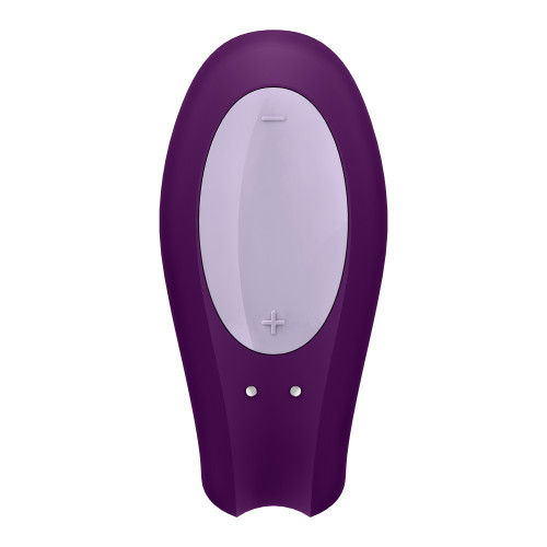 Satisfyer Double Joy Partner Vibrator Purple