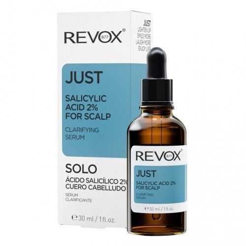 Photos - Hair Product Revox B77 Just Salicylic Acid 2 for Scalp Clarifying Serum 30ml