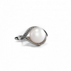 Nilly Silver Earrings With Pearls (Ag925) KS898897