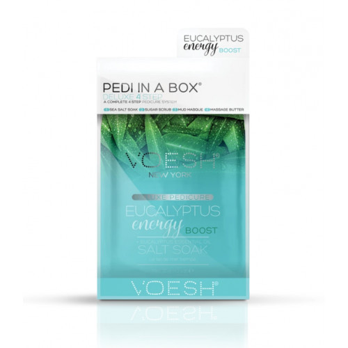 VOESH Pedi In A Box Deluxe 4in1 Eucalyptus Energy Gift set