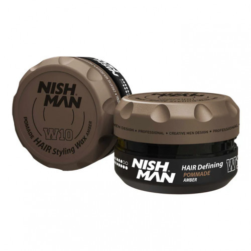 Nishman Hair Styling Pomade Amber W10 100ml