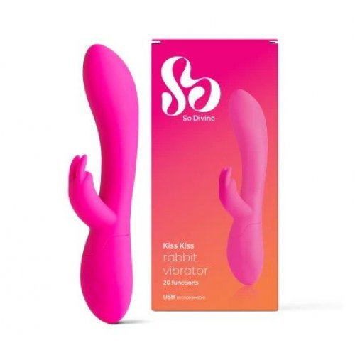 So Divine Kiss Kiss Rabbit Vibrator 1 unit