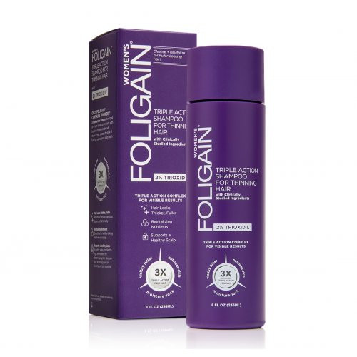 Foligain Stimulating Hair Shampoo for Thinning Hair with 2% Trioxidil 236ml