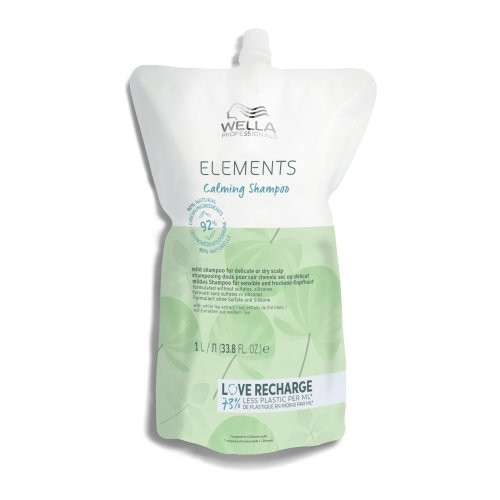Photos - Hair Product Wella Professionals Elements Calming Shampoo 1000ml Refill 