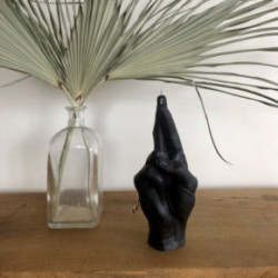 CandleHand Crossed Fingers Candle Green