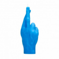 CandleHand Crossed Fingers Candle Green