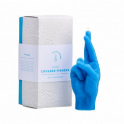 CandleHand Crossed Fingers Candle Green