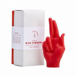 CandleHand Gun Fingers Candle Red