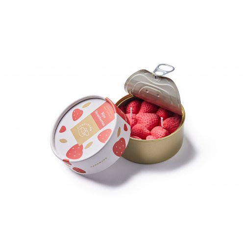 CandleHand Candlecan Ripe Strawberries Candle Ripe Strawberries