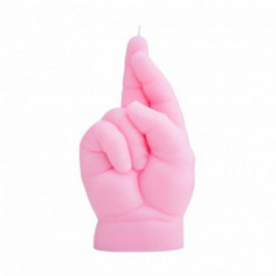 CandleHand Baby Crossed Fingers Candle Pastel Blue