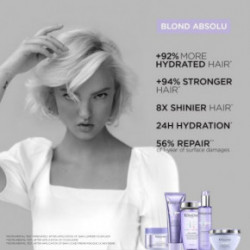 Kérastase Blond Absolu Masque Ultra-Violet Hydrating Yellow Tones Neutralizing Mask 200ml