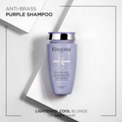 Kérastase Blond Absolu Bain Ultra-Violet Purple Shampoo Neutralizing The Yellow Tone For Hair 250ml