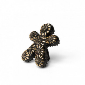 Mr&Mrs Fragrance Niki Black Amber, Black & Gold Car Air Freshener