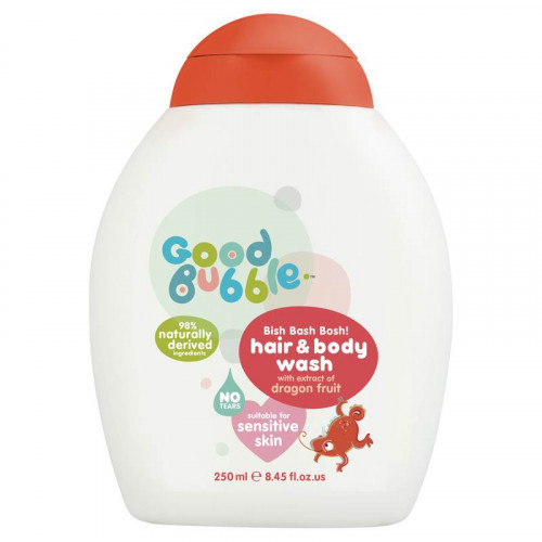 Photos - Shower Gel Good Bubble Hair & Body Wash with Dragon Fruit Extract 250ml