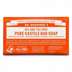 Dr. Bronner's Tea-Tree Pure-Castile Bar Soap 140g