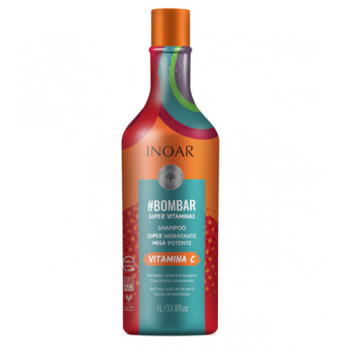 Inoar Bombar Super Vitamins Shampoo 1000ml