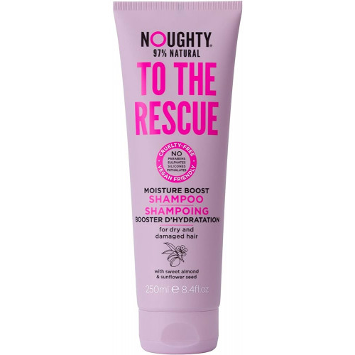 Photos - Hair Product Noughty To The Rescue Moisture Boost Shampoo 250ml