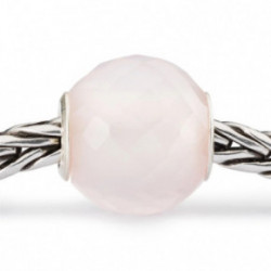 Trollbeads Round Rose Quartz Facet Bead 1pcs